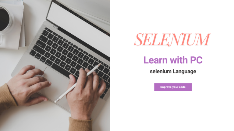 selenium tutorial